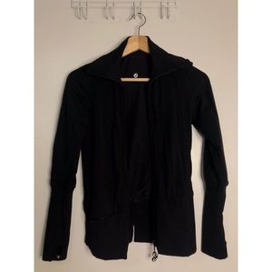 Lululemon Black Zip Up Long Sleeve